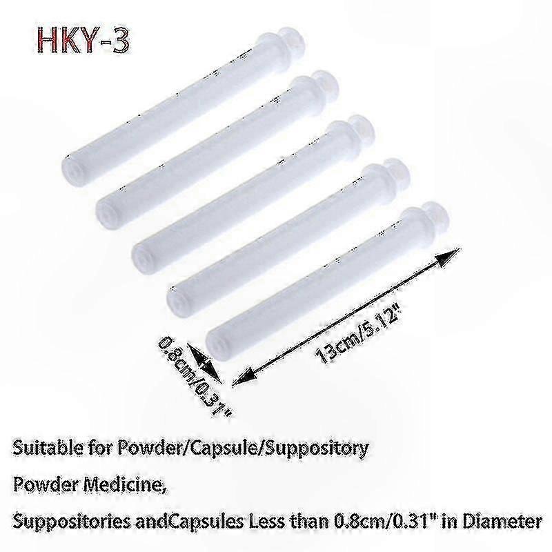 5-Piece Set Vaginal Applicator Syringe for Lubricant Application Health Care Tool