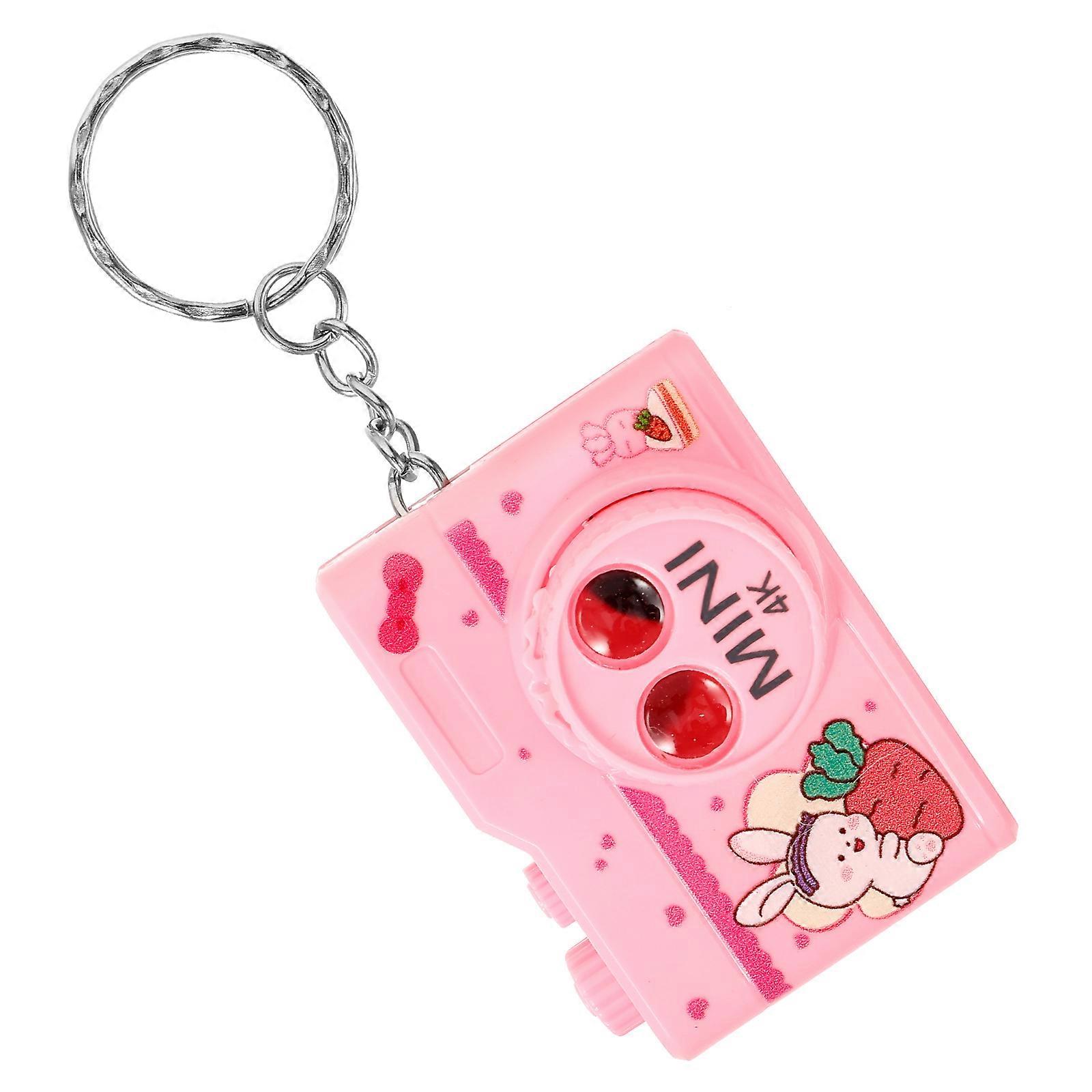 Cute Cartoon Design Keychain Pendant for Bags, Keys – Creative Camera Projector Style, Ideal for Birthdays, Valentine’s Day and More Occasions