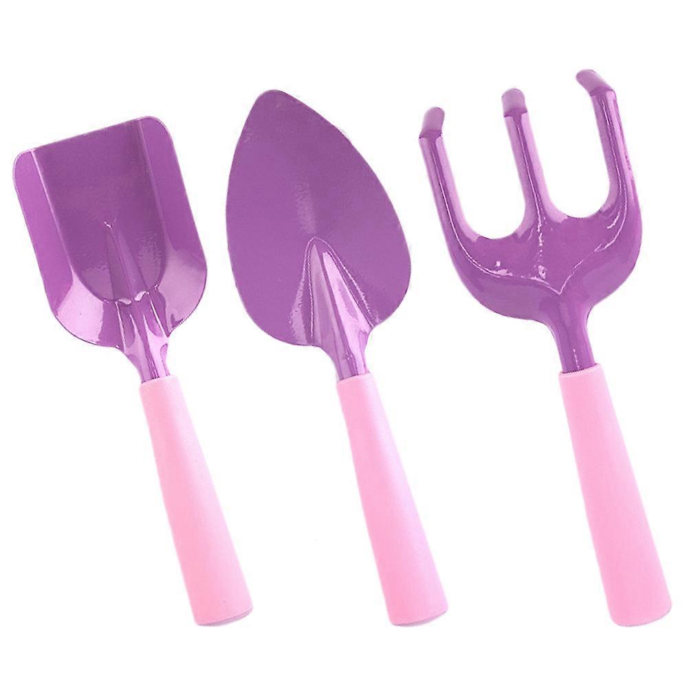 1 Set Kids Gardening Tools Small Sand Handheld Rake Planting Tools for Fun Outdoor Activities