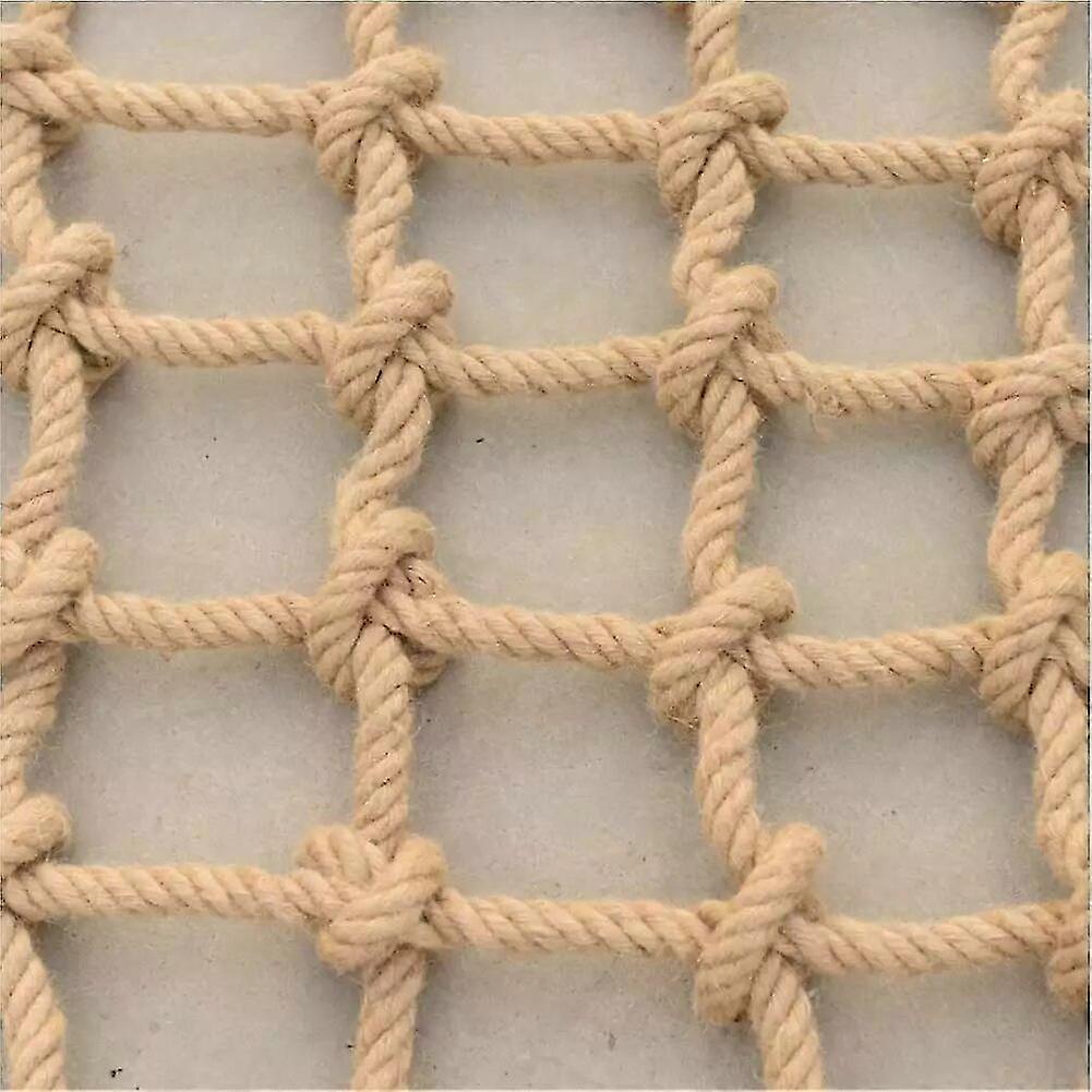 Garden Hemp Rope Net Child Safety Net Protective Stair Fencing Mesh An-ti Bird Deer Chicken Net Ceiling Net Home Decoration Net
