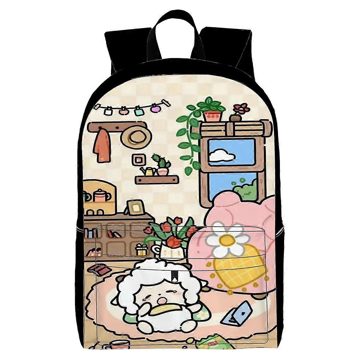 Backpack, with Multiple Organizational Compartments, Fits 15.6 Inch Notebook, for Travel, Teen, Business Work T3772