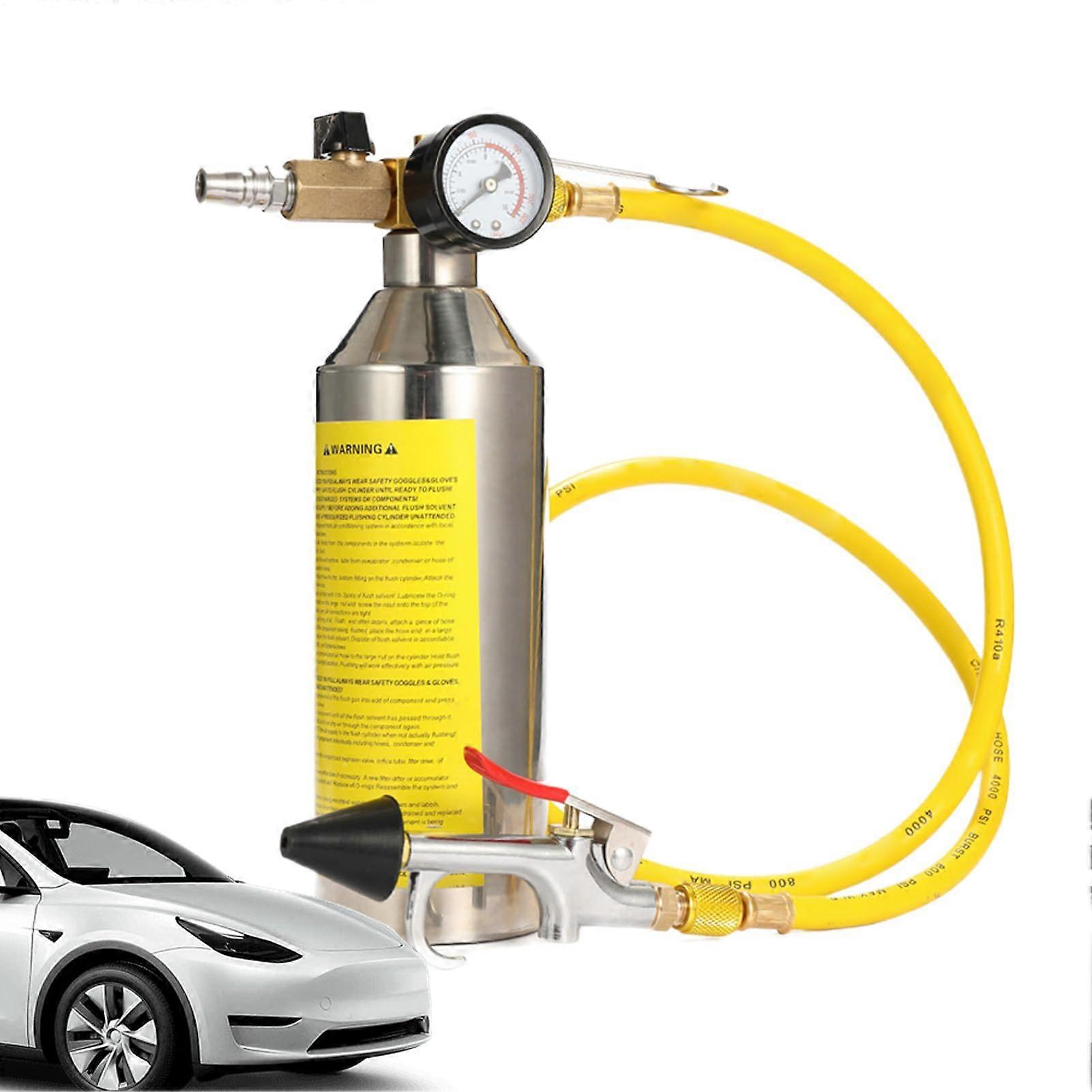 Automotive Air Conditioning Pipe Cleaner Tool For Cleaning Bottles And Cooling System Pipes Without Dismantling