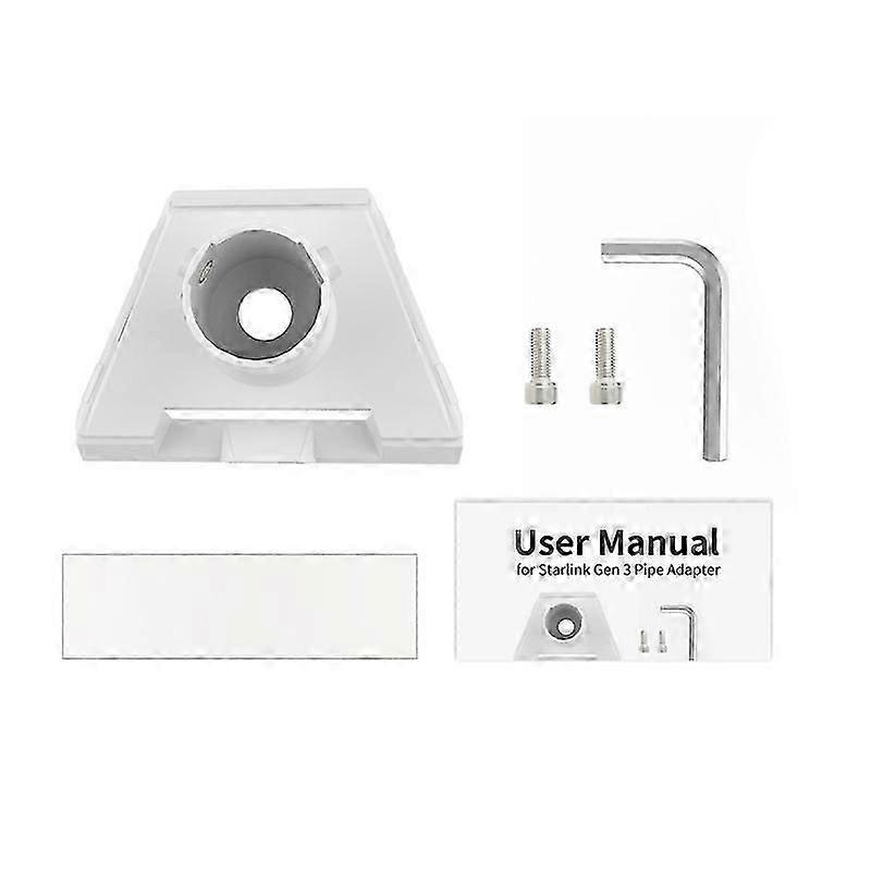 For Starlink Gen3 Plastic Pipe Adapter 2024 NEW