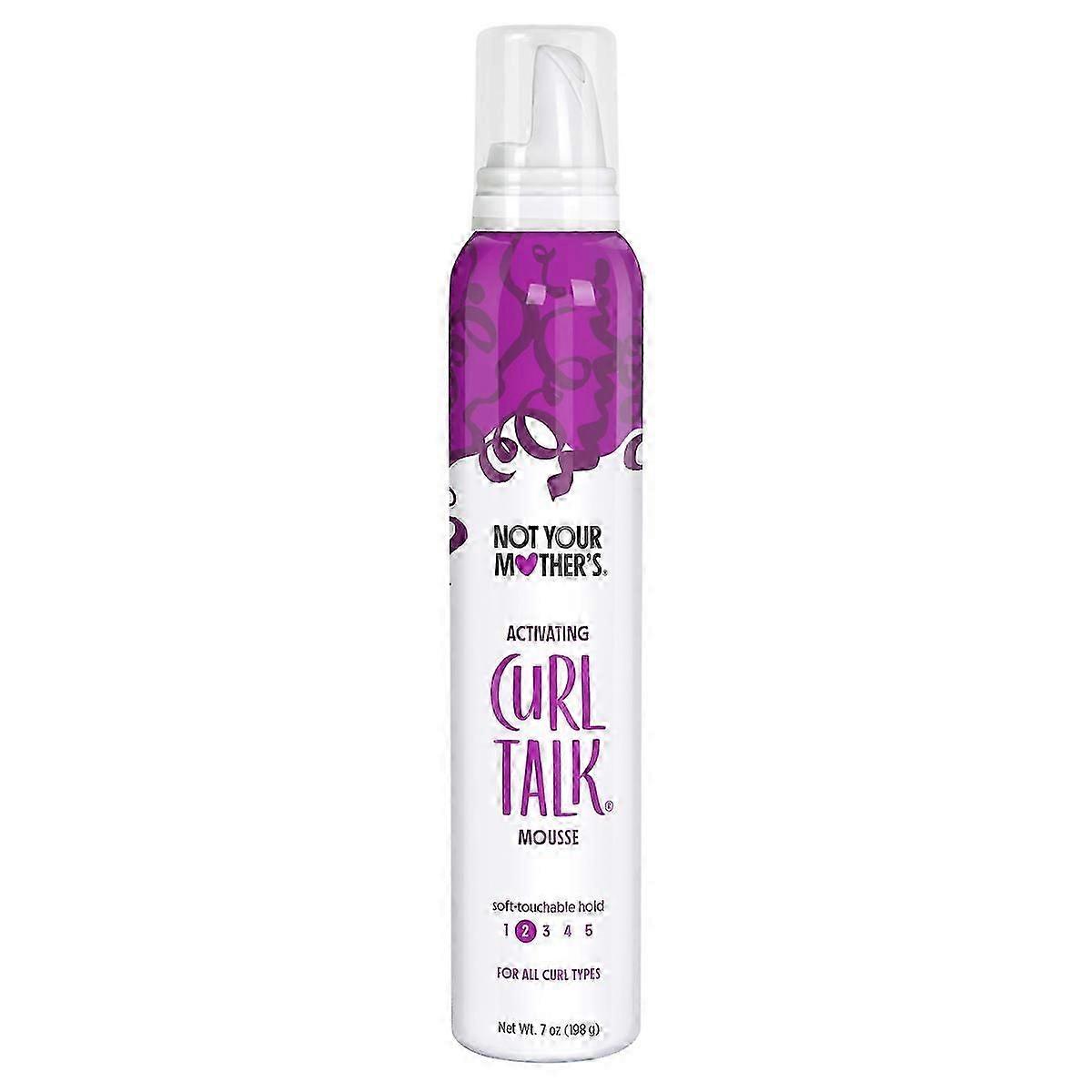 Not Your Mother's Curl Talk Activating Mousse für definierte Locken, 7oz Dose für das tägliche Styling