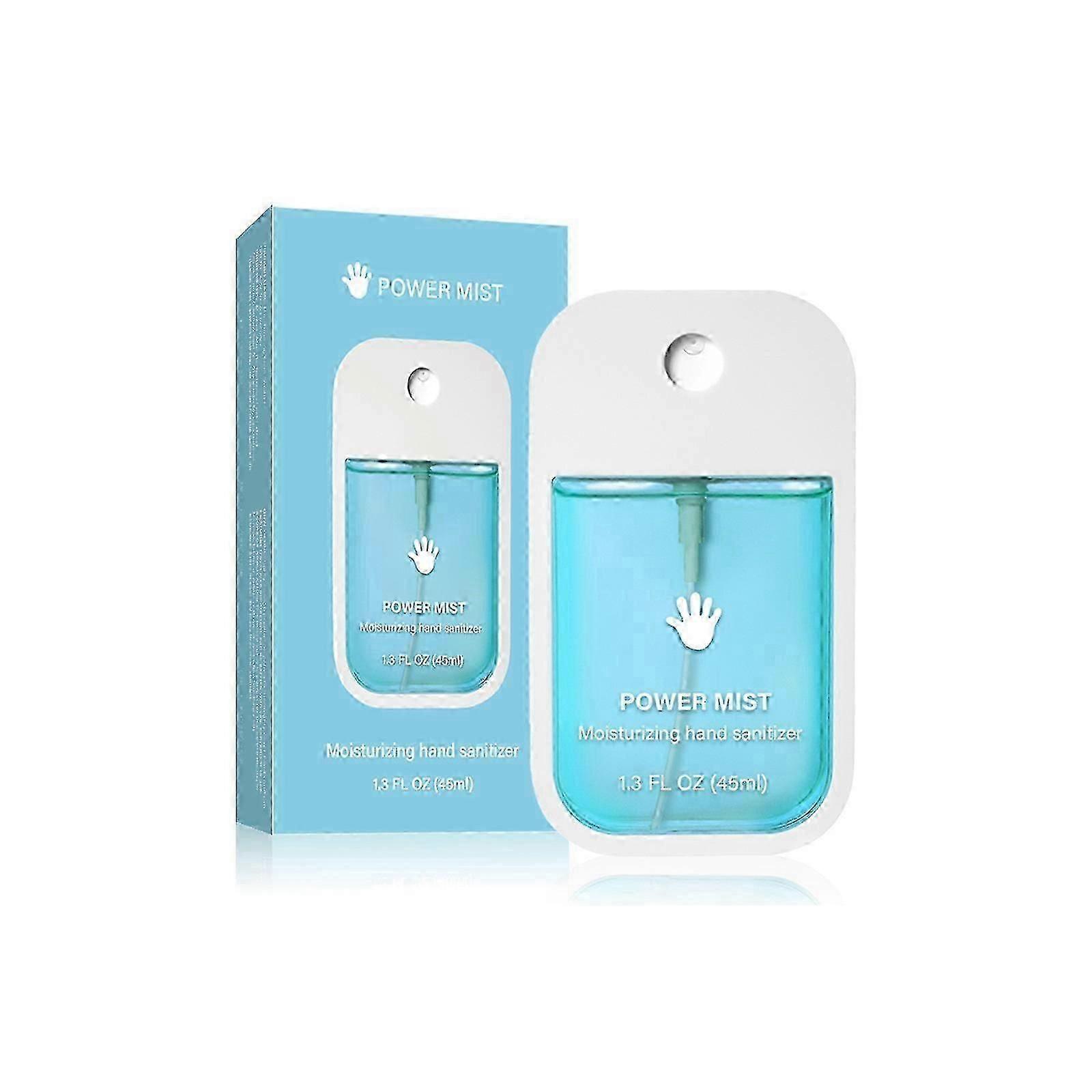 Power Mist Portable Hand Sanitizer Spray with Moisturising Formula - Travel-Friendly Multi-Flavour