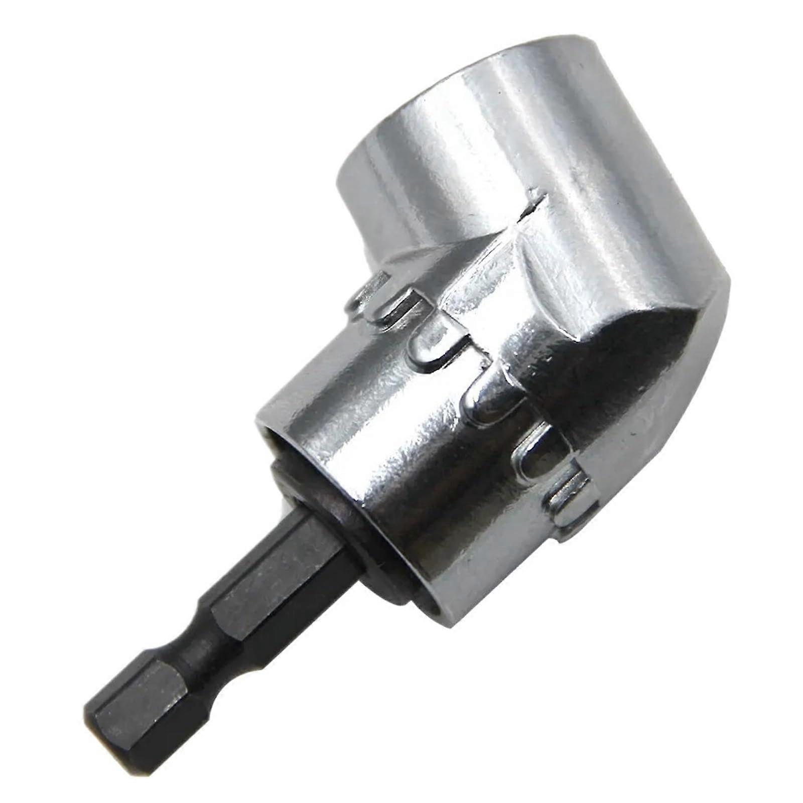 105 Degree Angle Screwdriver Set Holder Adapter Magnetic 1/4 Inch Angle Driver With Adjustable Bits And Nozzles