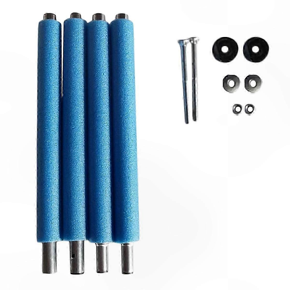 Anti-Collision Trampoline Pole Kit with Screws and Protector Set