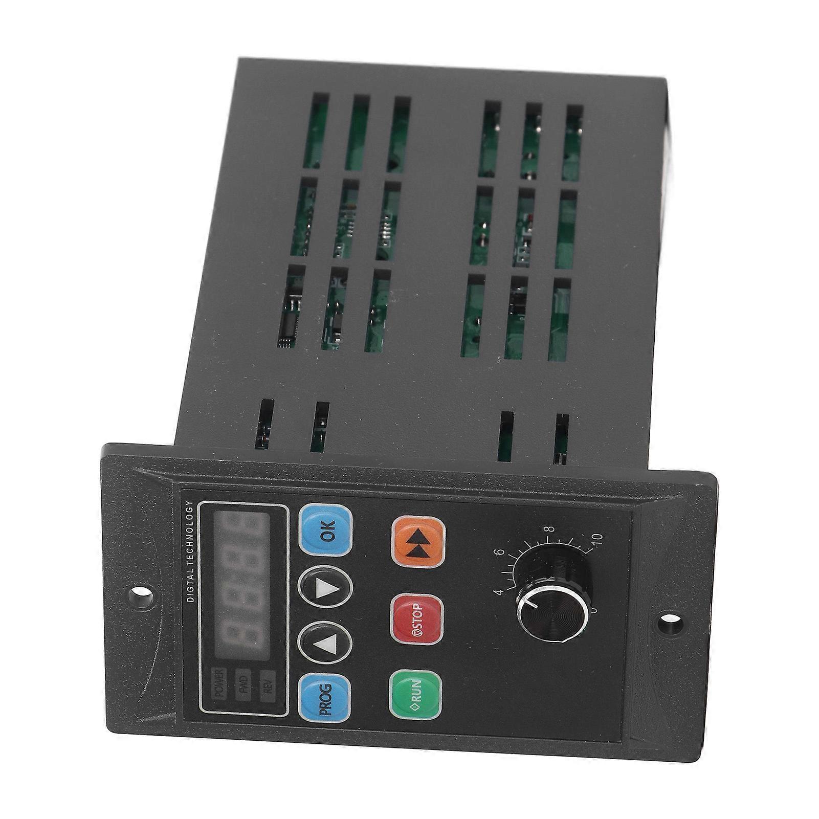 60W Vector Control VFD Inverter 1PH 176‑264V Input 3PH Output
