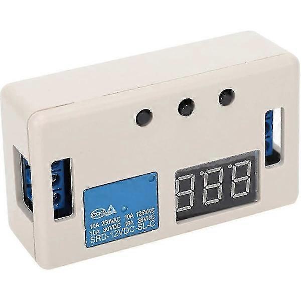 DC 12V Timer Relay, Digital Automation Timing Timer Relay Switch Programmable Timer (FMY)