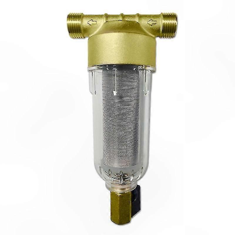 Reusable Sediment Water Pre-Filter, 40-60 Micron Spin Down Filter for Home and Industrial Use