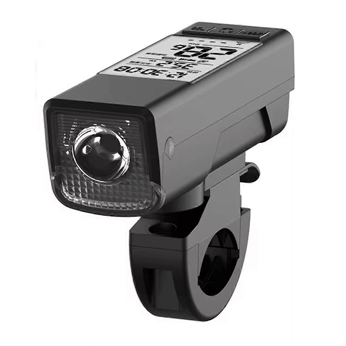  Bicycle Wireless GPS Code Table Horn Light Anti Glare Type-C Rechargeable Bike Light Multifunctional Bicycle Code