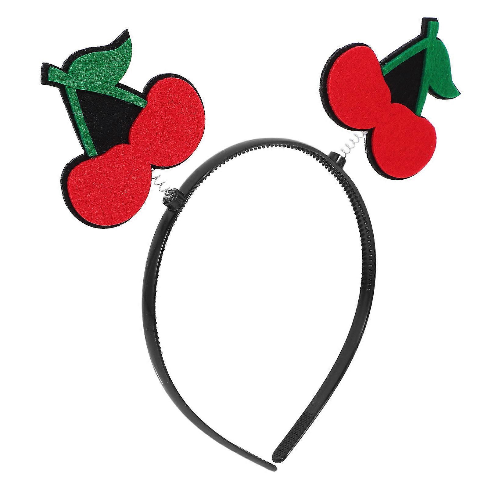 Headband with Realistic 3D Fruit Design for Party Photo Props Multi Color One Size Fits Most Kids and Women
