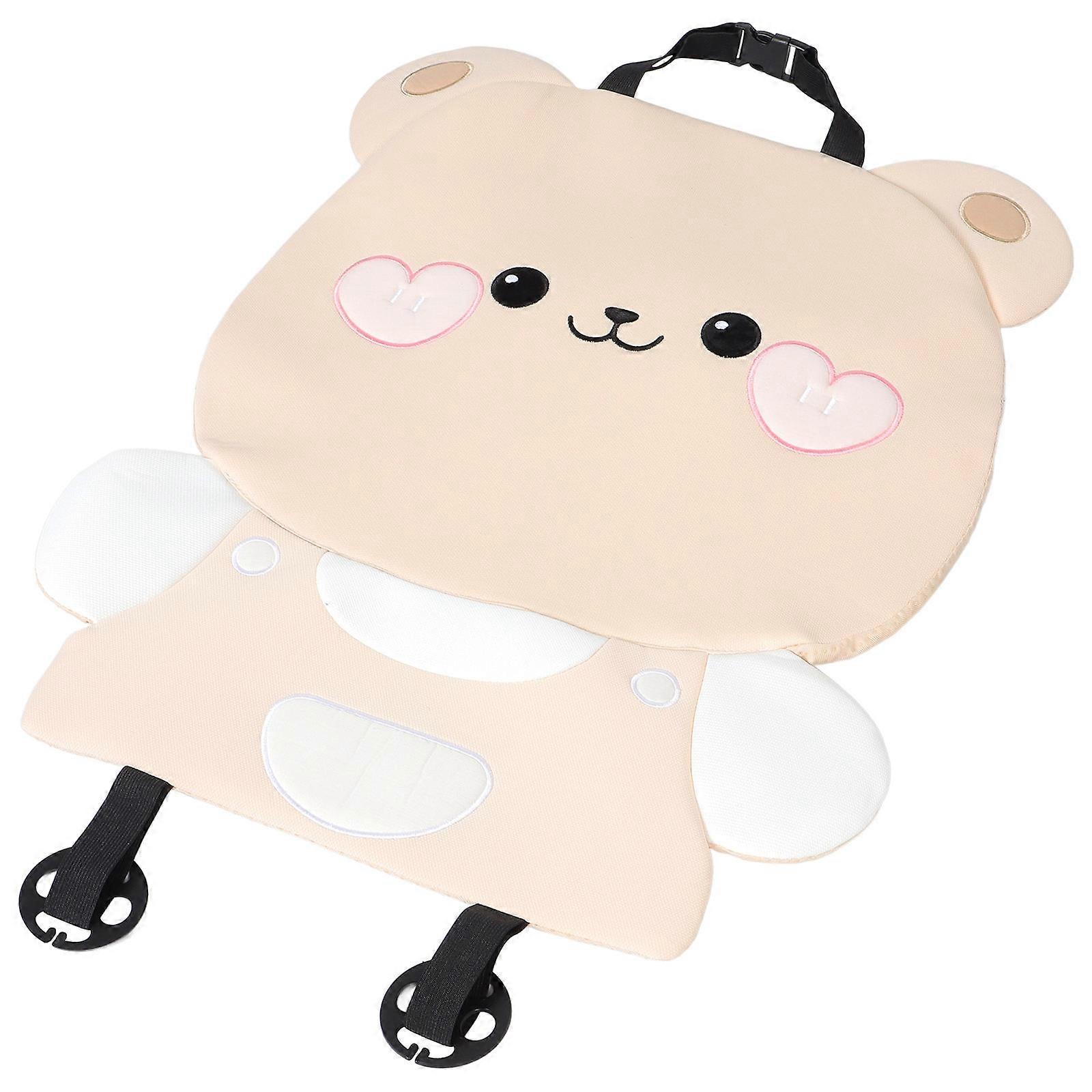 Breathable Car Back Pillow Lumbar Support For Driving Seat Cool Comfort Animal Backrest Pillow Multi Color 62.00X49.00X1.00CM 1Pcs