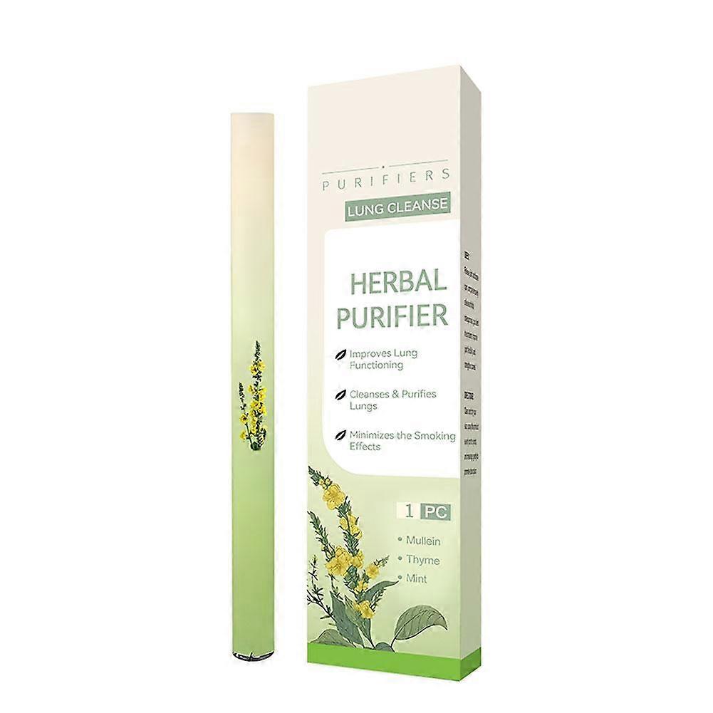 Lung Cleansing Nasal Aspirator Natural Mullein Thyme Mint Extracts Deep Respiratory Relief Portable Mucus Allergen Remover for All Ages