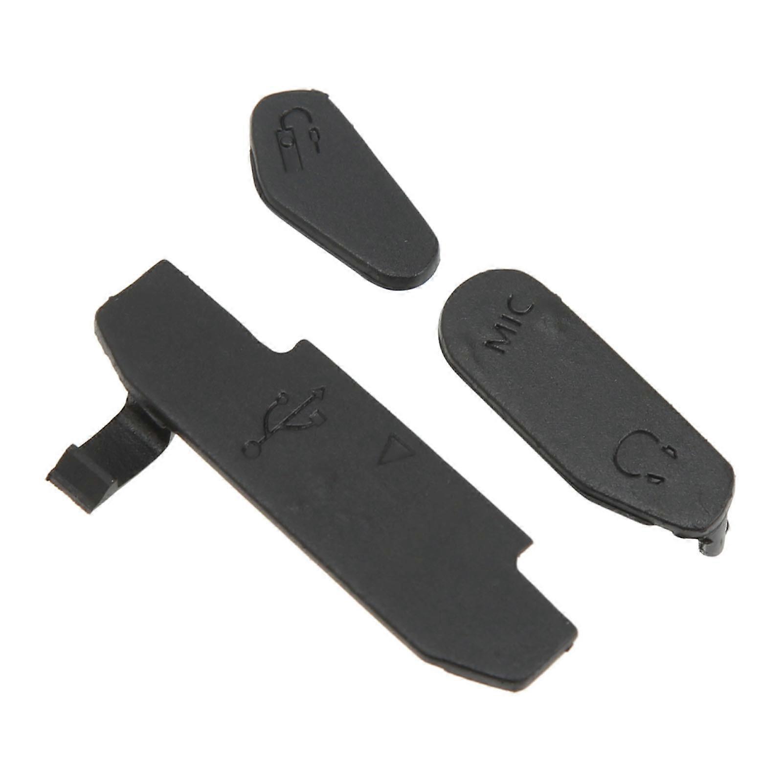 3Pcs Rubber Camera Mic Cover Compatible with 80D USB HDMI Port