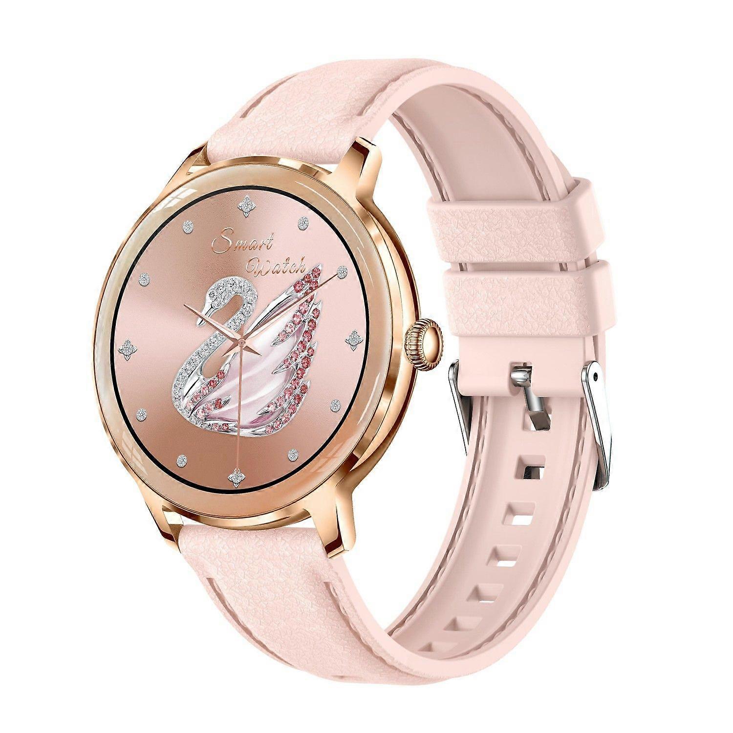 Smartwatch AMOLED 1.32 Large Screen IP67 Waterproof Multiple Exercise Modes(Pink)
