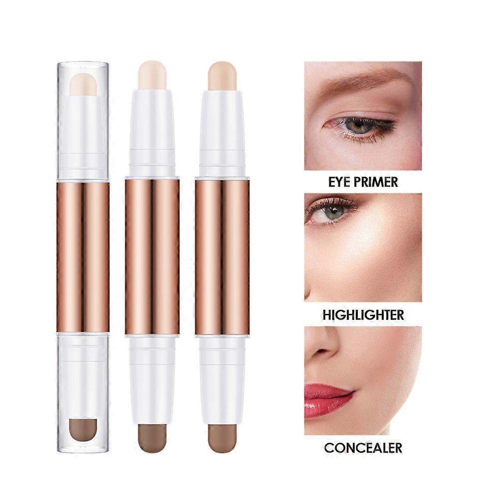 Double-Headed Contouring Stick Clavicle Shadow Pen for Face Highlight