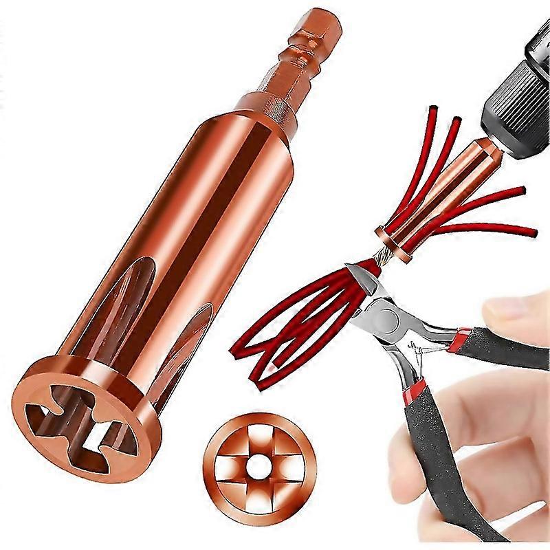 For Universal Wire Twisting Tool Cable Stripper Wire Twisting Tool For Stripping Twisting Cables