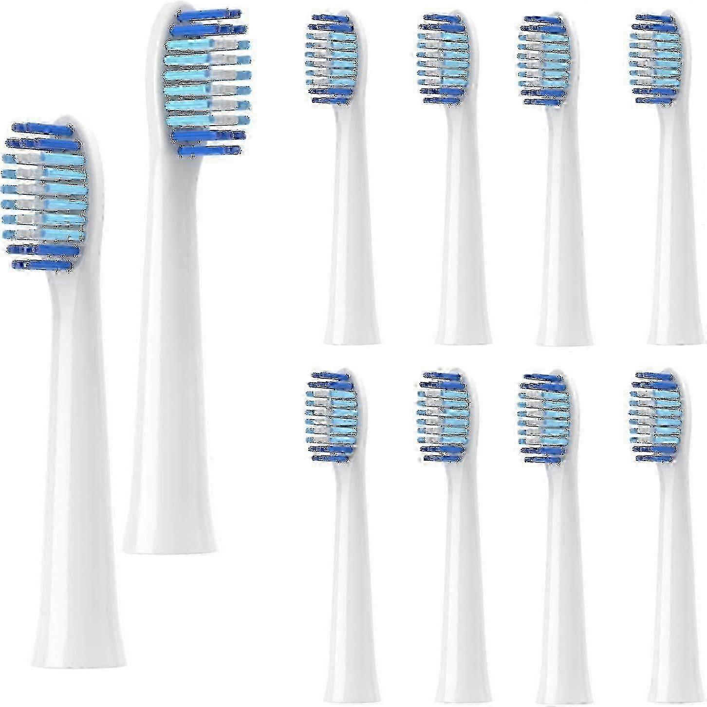 10-Pack Replacement Brushes Compatible with Oral-B Pul Brush Heads