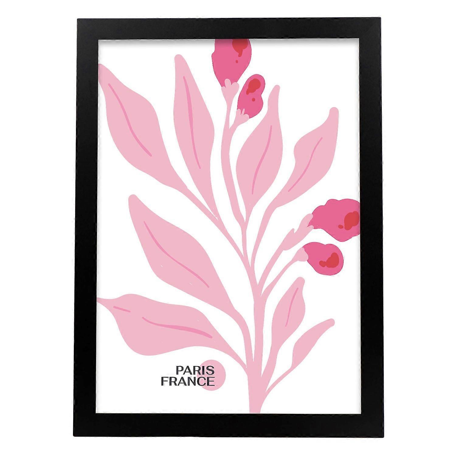 Affiche fleur de cyclamen