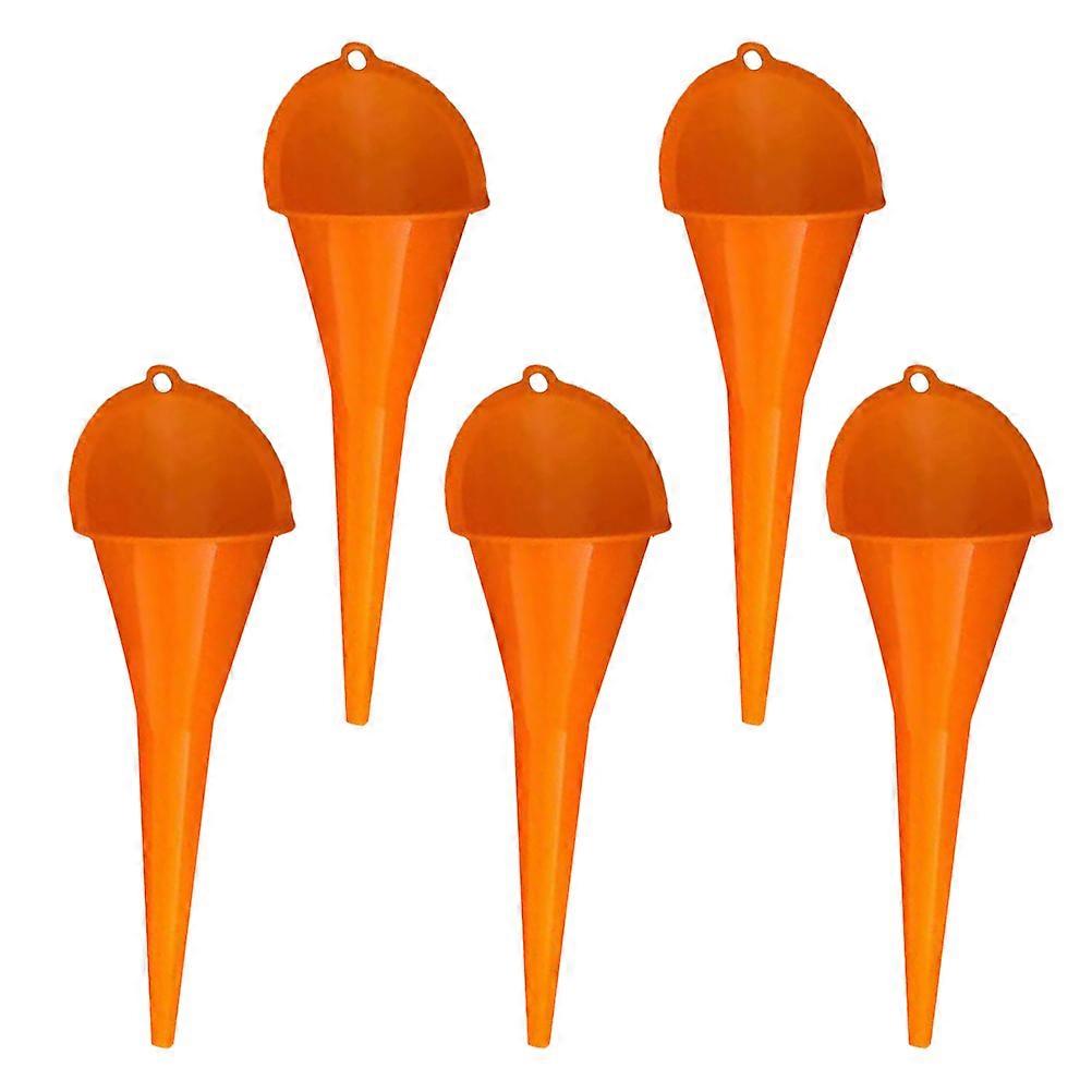 Fuel Filling Funnel 5Pcs for Engine Oil and Motorcycle Gasoline Use