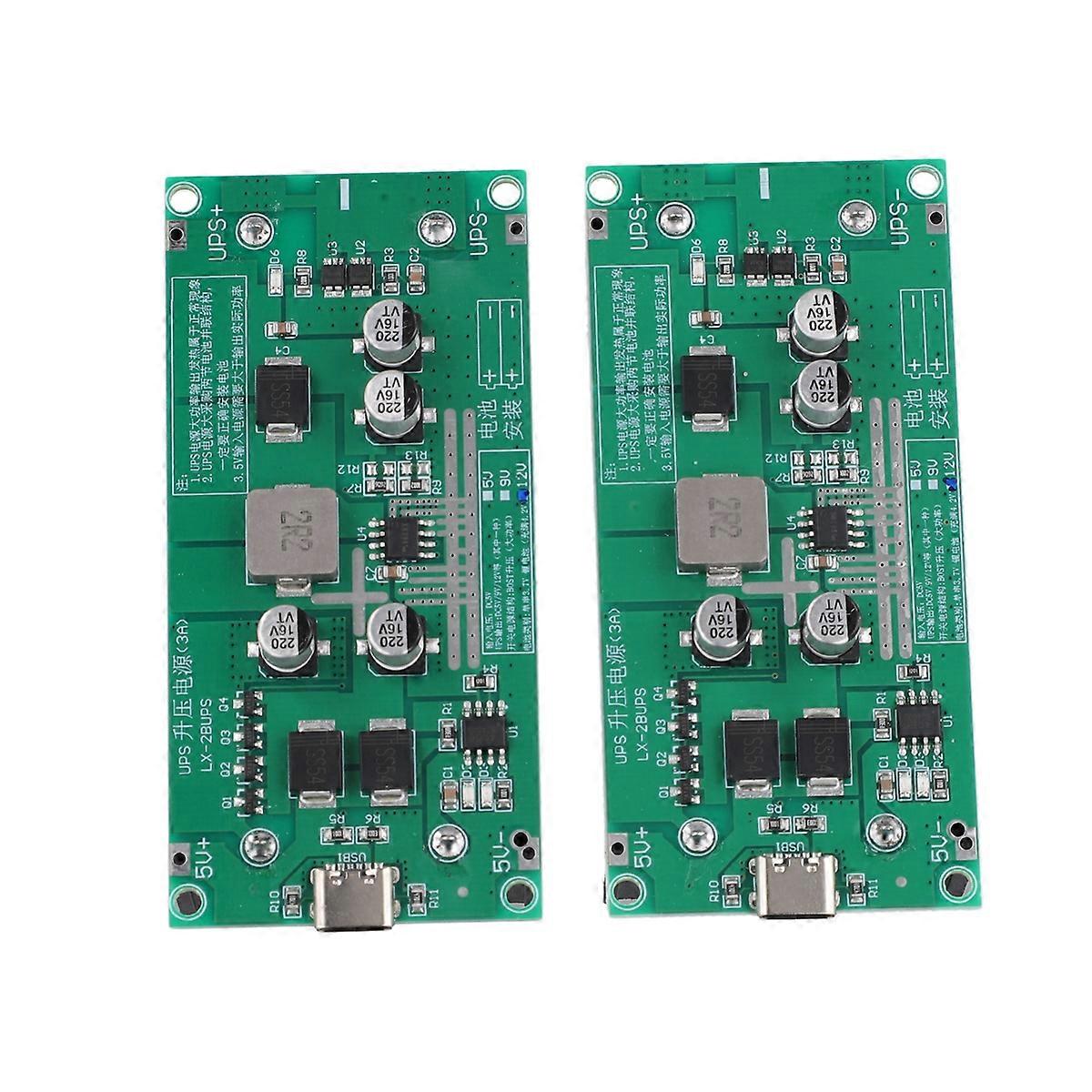 2pcs 15W 3A High Power 18650 Li-Ion Battery Charging Module