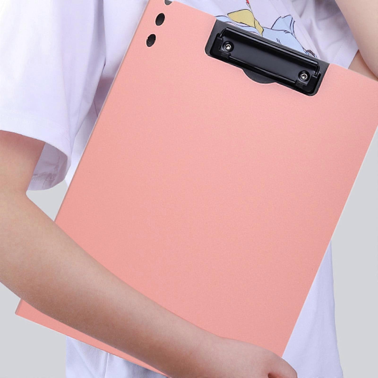 Yyuenw Clipboard with Storage, A4 Student Folder, Exam Mat, Clear Panel, Side Opening – For School & Office Use