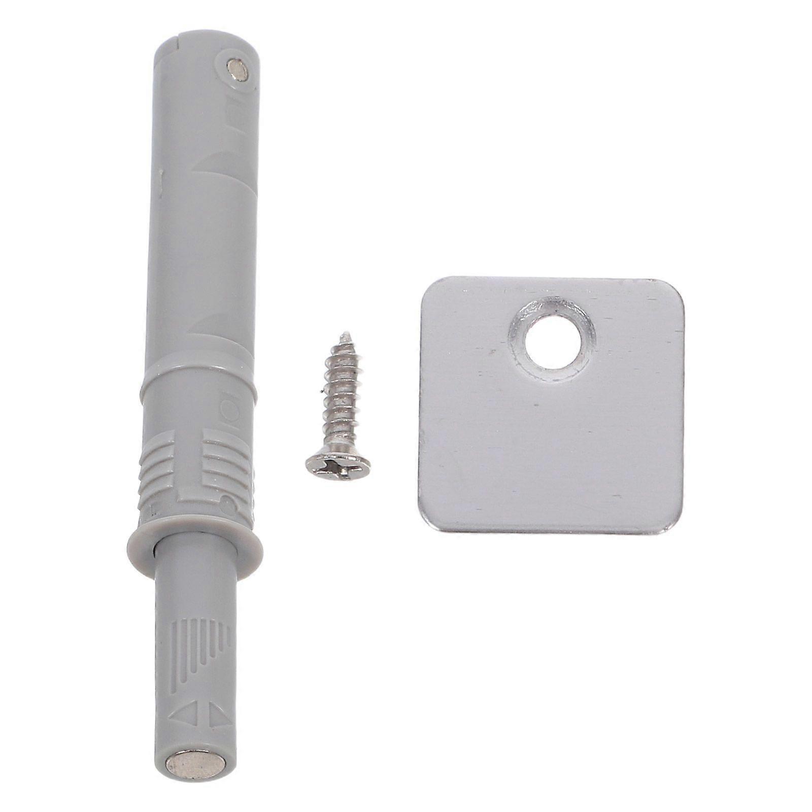 10pcs Push To Open Door Catch: Push To Open Cabinet Hardware Short - Invisible Magnetic Latch & Lock - Door Latch With Rebound Mechanism