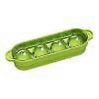 Wtgtog 4 Grids Ice Ball Mold Tray for Spherical Ice Cubes, Compatible with Home Refrigerator, Back to School Supplies