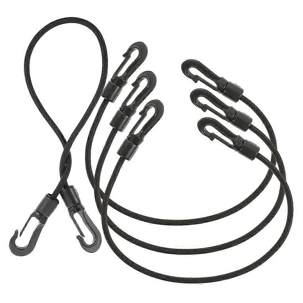 Carabiner Bungee Cords with Hooks for Cargo Securement 8Pcs