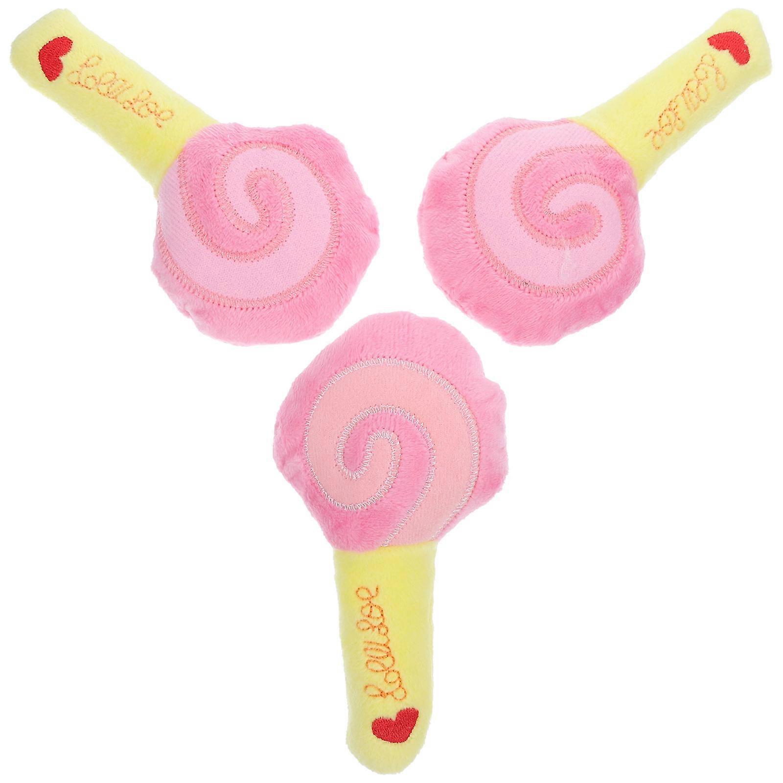 Squeaky Dog Toy Puppy Plush Chew Toy for Stress Relief 12Pcs