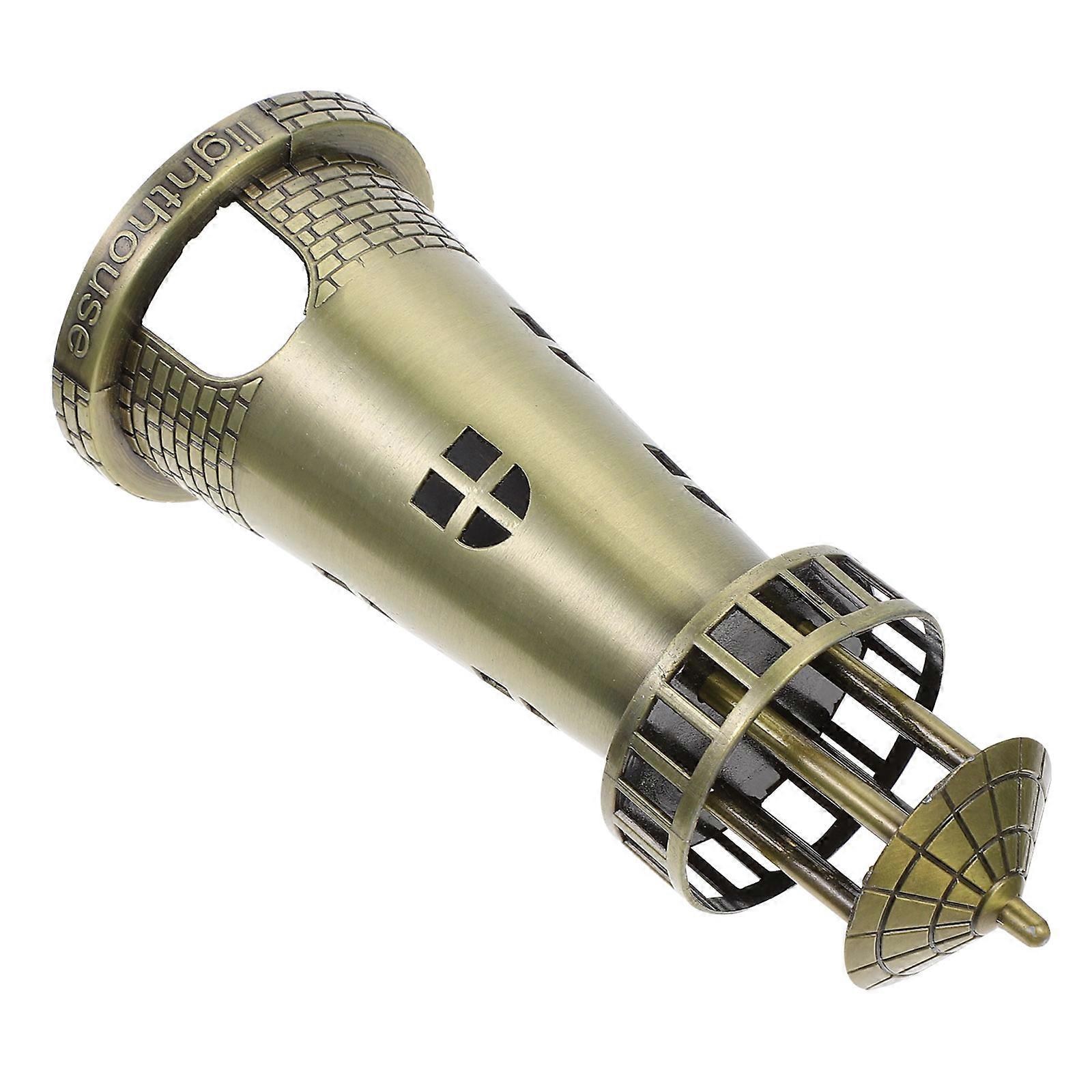 Desktop Decoration Lighthouse Model Alloy Simulation Ornament for Decoration
