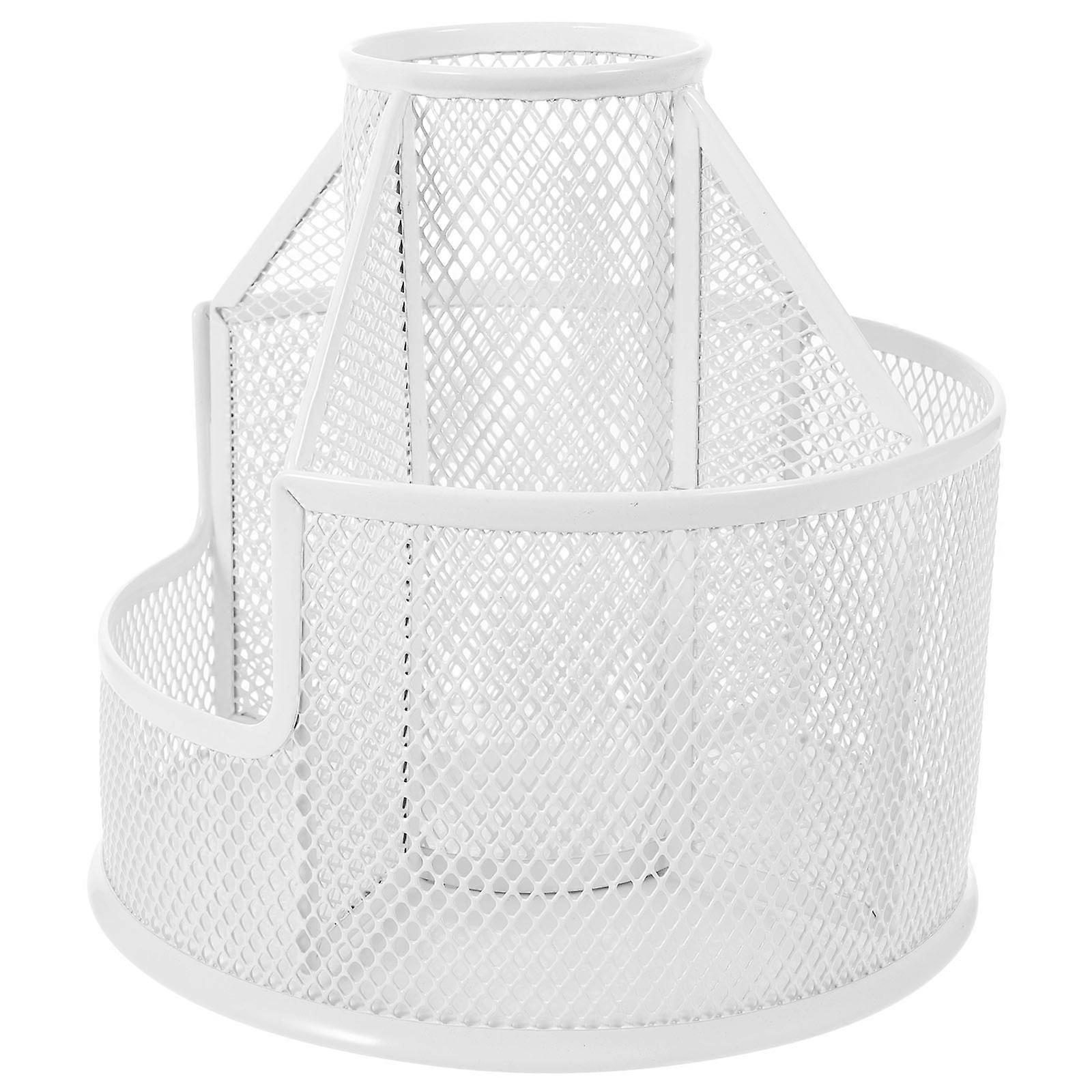 Metal Rotating Makeup Organizer Brush Holder for Storage 2Pcs