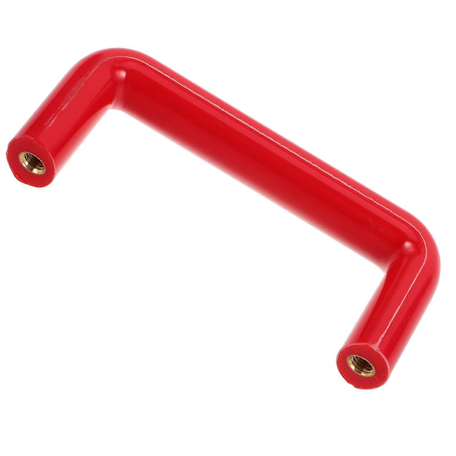 U Shaped Bakelite Pull Handle for Industrial Machine Heavy Duty 5Pcs Red