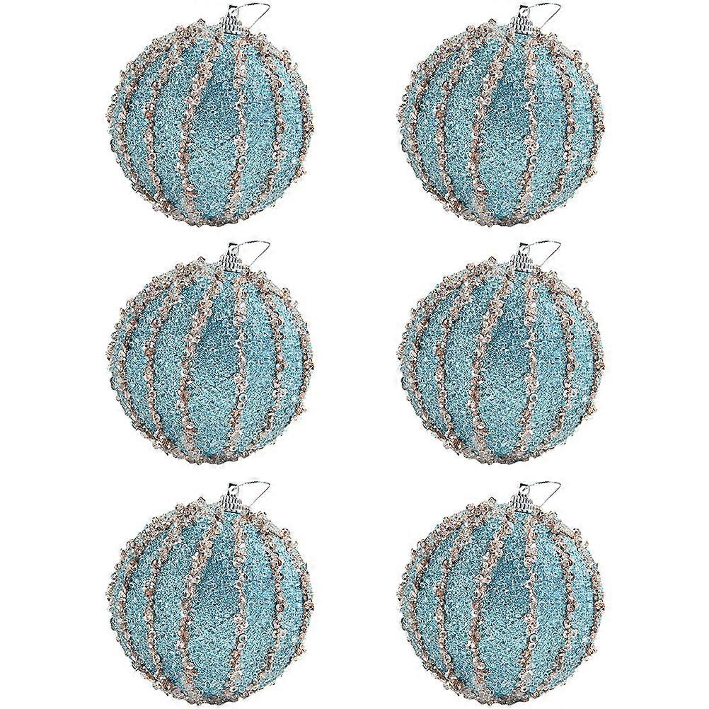 12Pcs Christmas Ball Hanging Ornaments Foam for Tree Decor