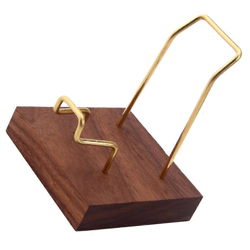 Mineral Display Rack for Display 2Pcs Metal Stand with