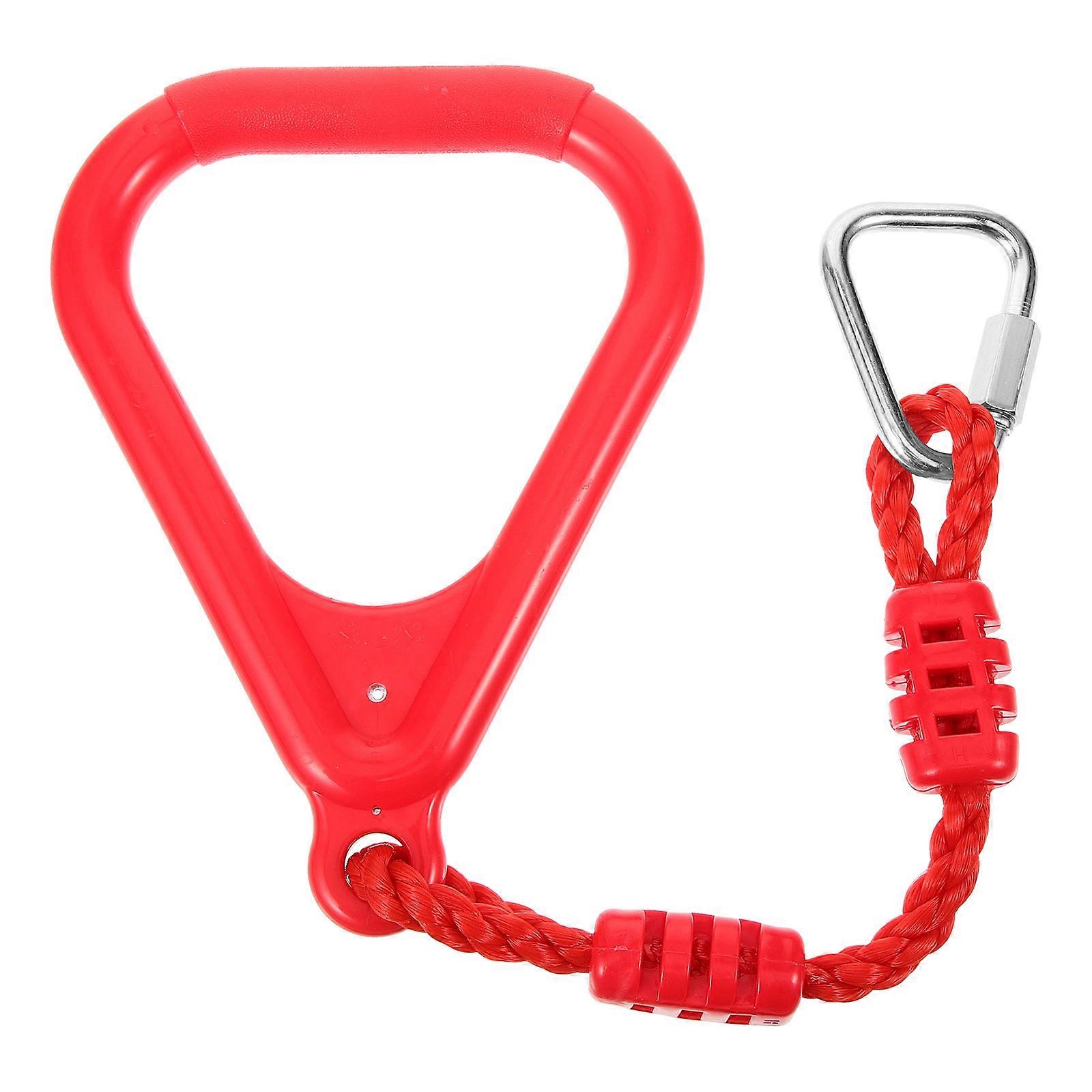 Fitness Swing Ring Plastic Gymnastic Rings for Children's Exercise 2Pcs