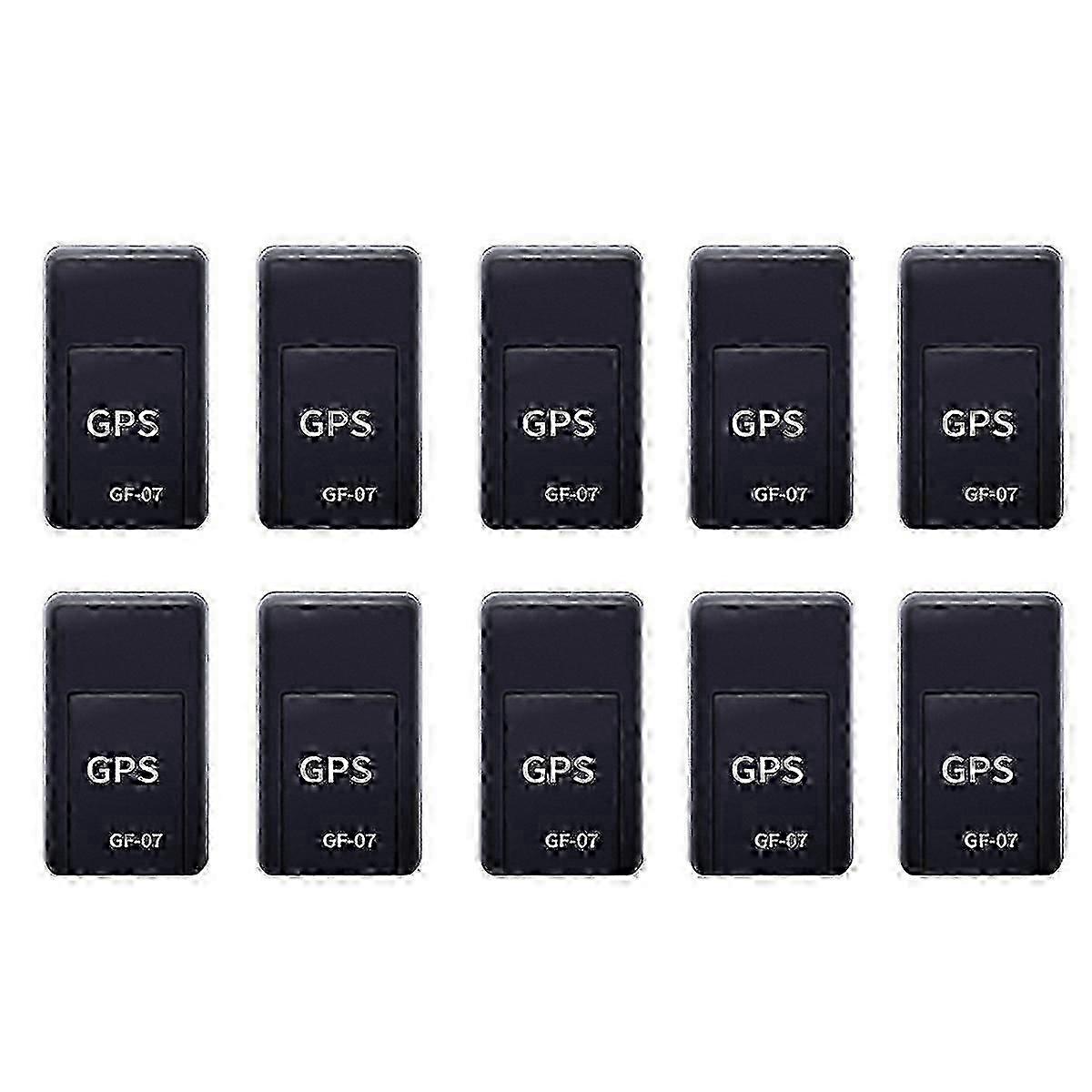 10pcs GF07 Magnetic GPS Tracker Device Mini Real Time Tracking Locator For Car Motorcycle Remote Control
