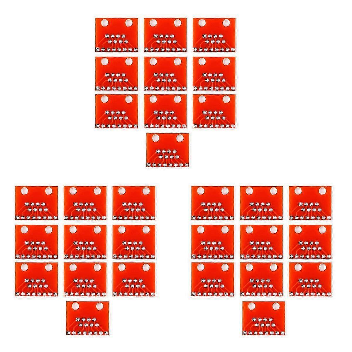 30PCS Portable Modular Connectors / Ethernet Connectors RJ45 Breakout Board Adapter Connector Module