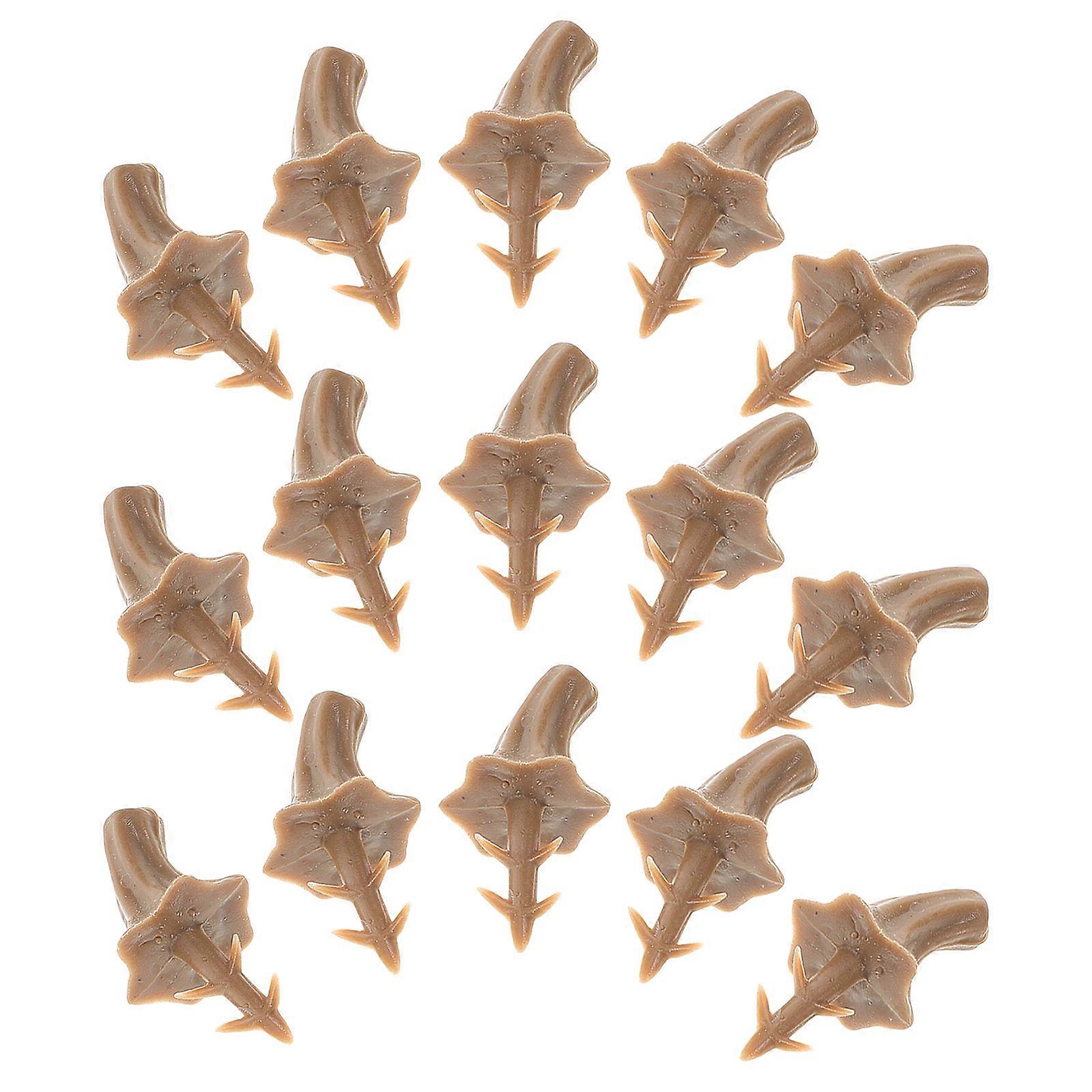 Artificial Pumpkin Stems For Crafters Halloween Decor Durable Plastic Craft Accessory 150 Pcs Light