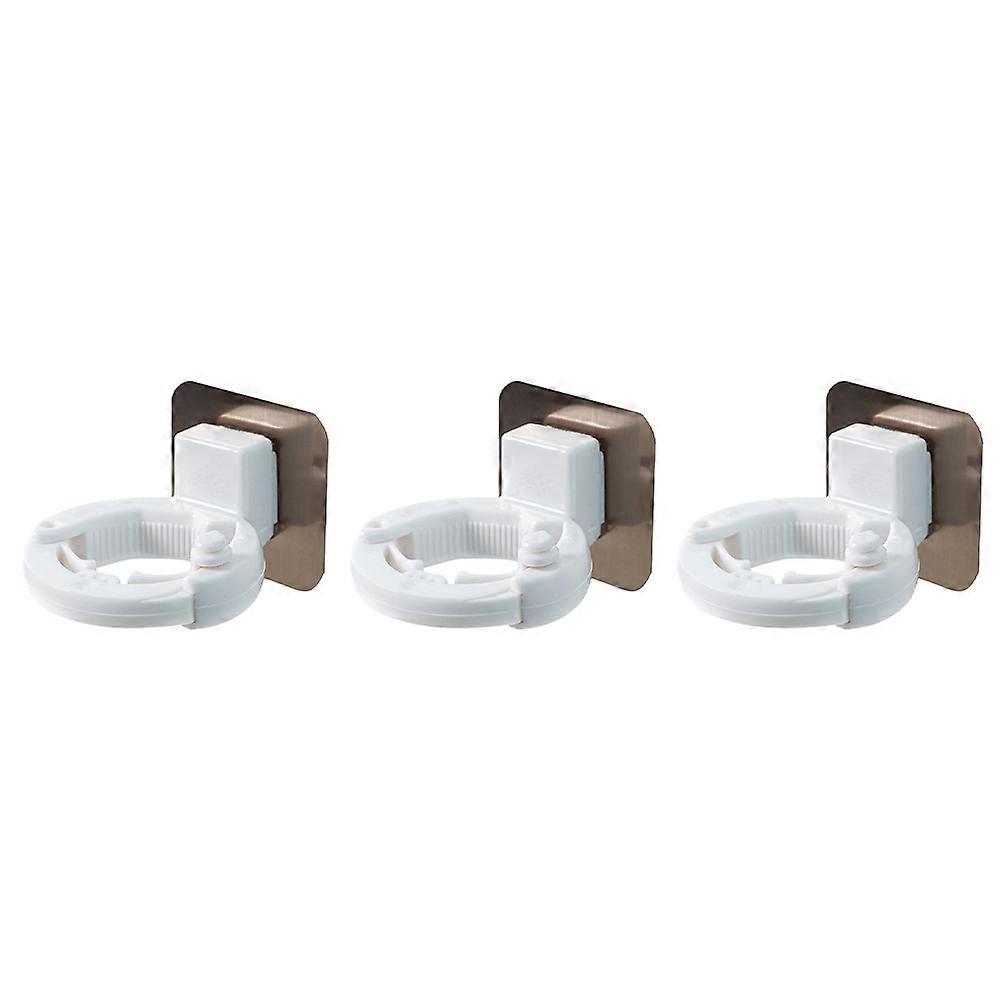 Shower Gel Bottle Stand Wall-Mounted Storage Rack Set 9Pcs