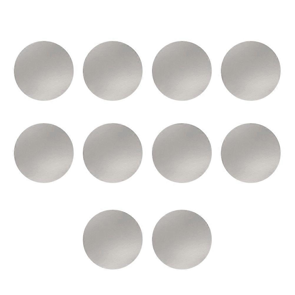 Paper Circle Base for Cake Round Cake Board 20Pcs Silver Baking Supplies