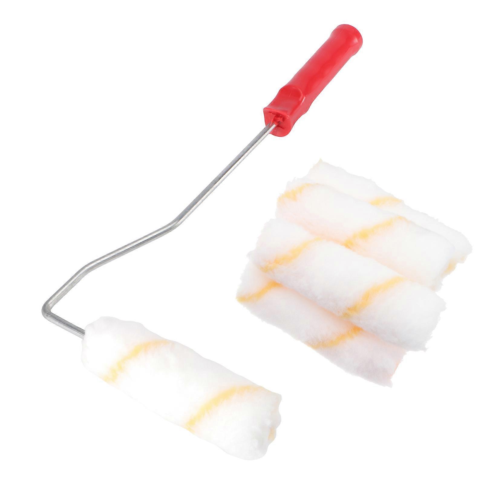 Wall Paint Roller Brush Set for Painting Use 3Pcs DIY Multifunction Roller Brush