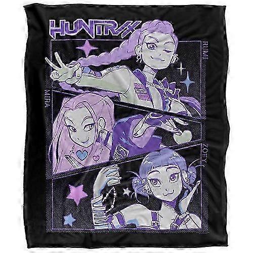 K-Pop Demon Hunters Fleece Hunter/X Supermjuk Överkast