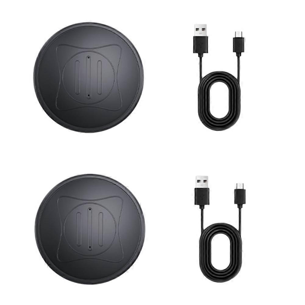 2SET Car Real-Time Locator Magnetic Mini Tracking Device Vehicle Lost Tracker Key Wallet Finder Tracking