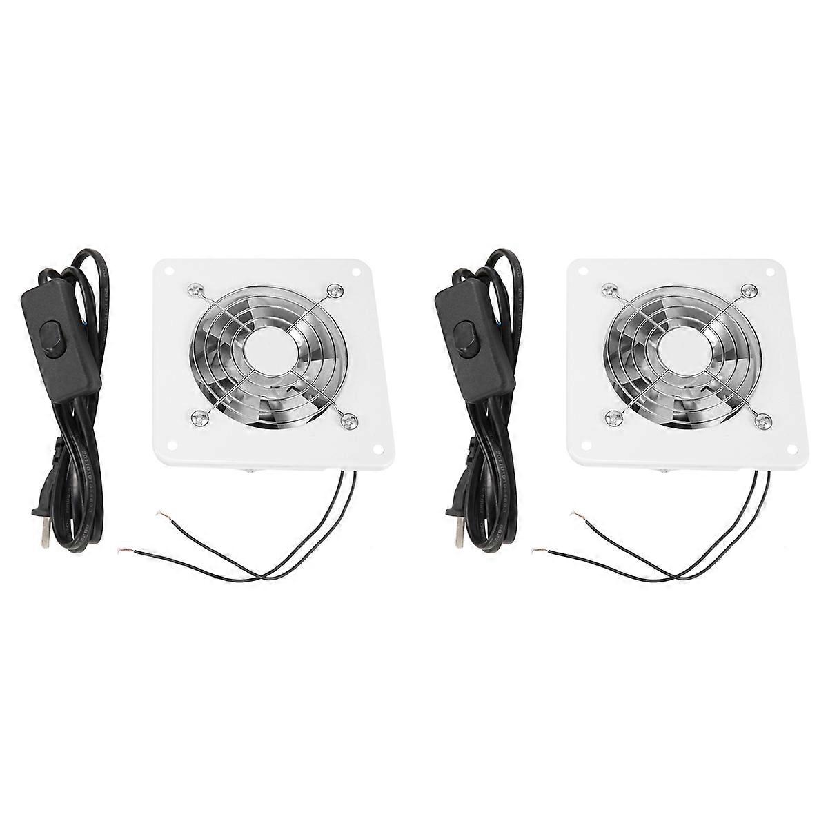4 Zoll Inline-Rohrventilator Luftventilator Rohrlüftung Abluftventilator