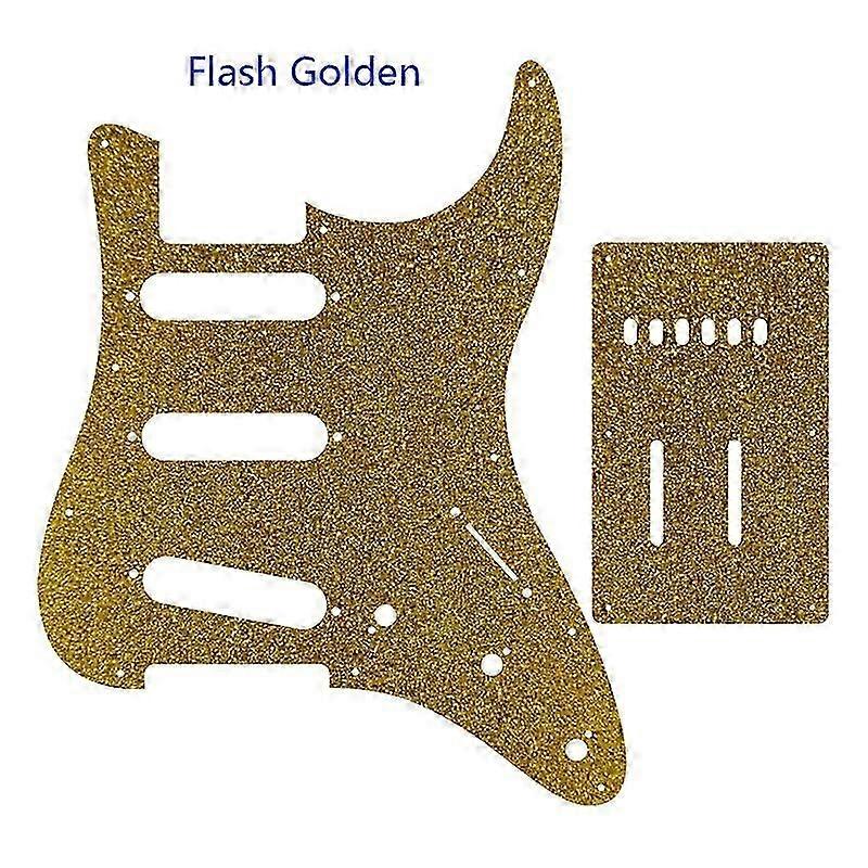Xinyue Custom Guitar Parts - For Applause Pickguard Stra SSS &amp; Back Plate Scratch Many Colors 26s