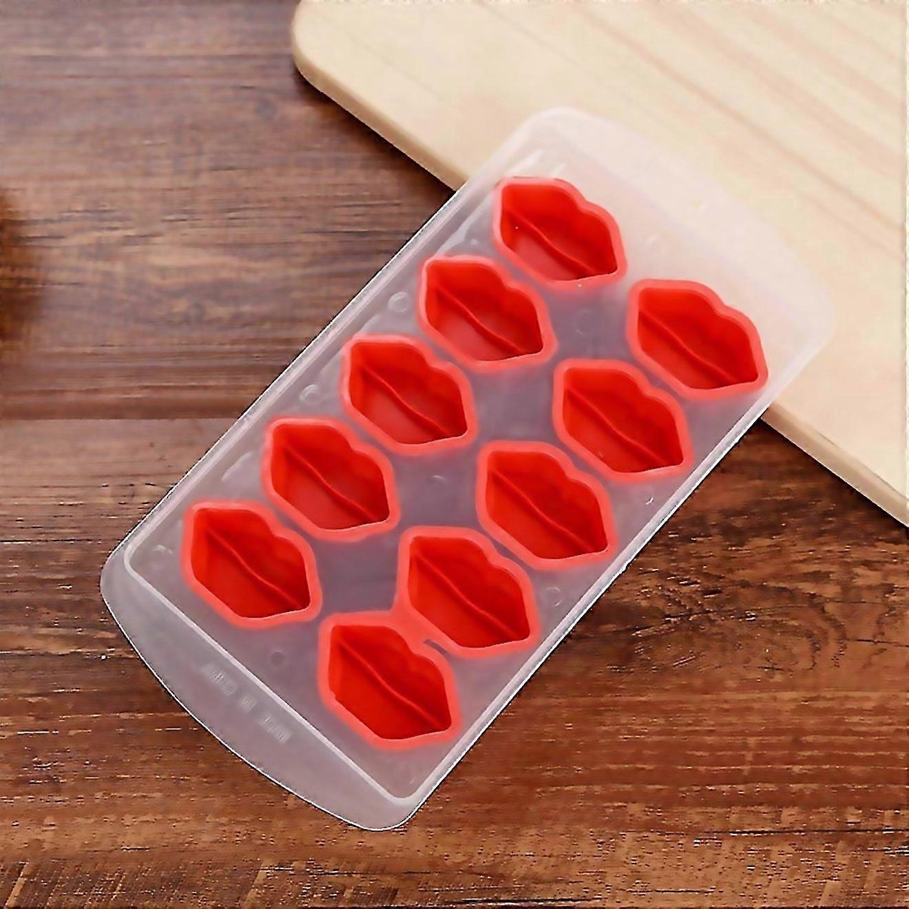 For Lips Shaped Silicon Ice Cube Tray Ice