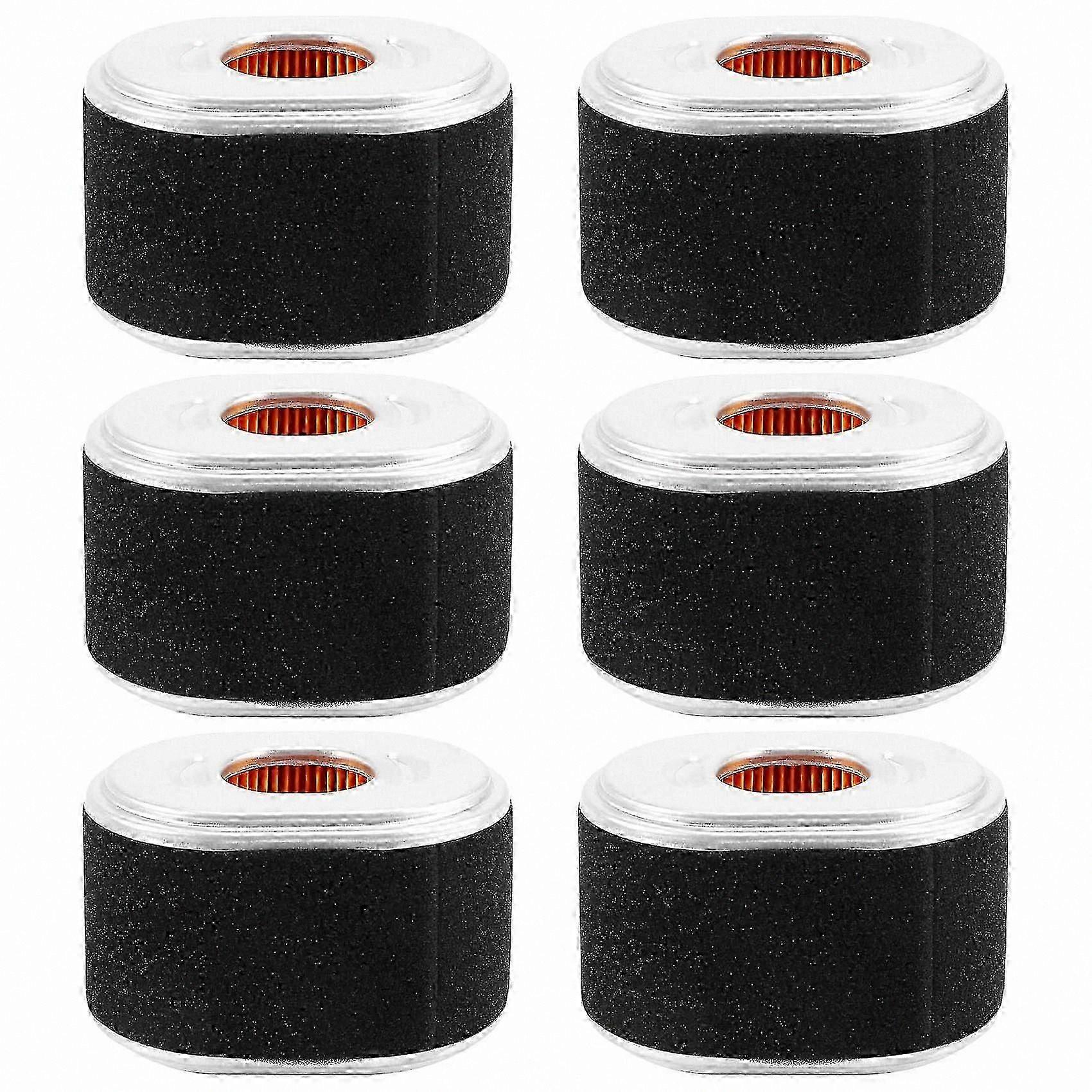 6-Pack Compatible Air Filters for GX120 GX140 GX160 GX200 Engines 17210-Z4M-821 17210-ZE1-821 AFZE18 111-4274 Replacement