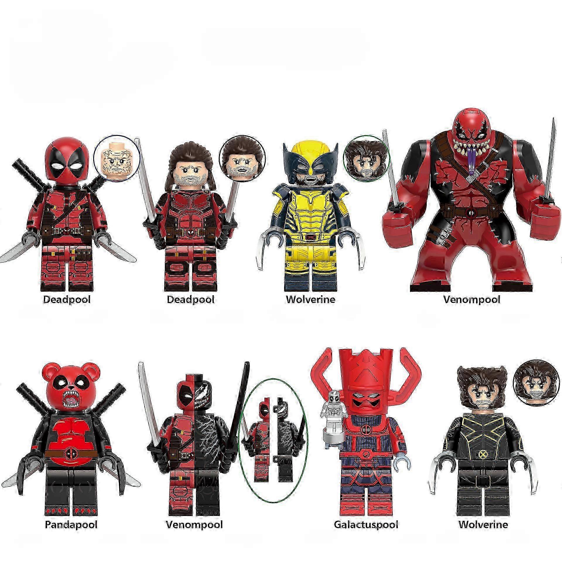 25-26 Wolverine Mini From Doll 8pcs-Yogu